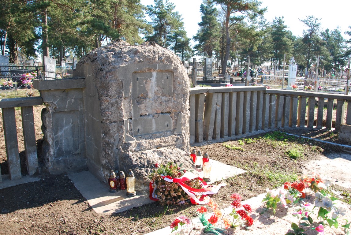 The quarters of Polish policemen killed in the interwar period, commemorated by a monument