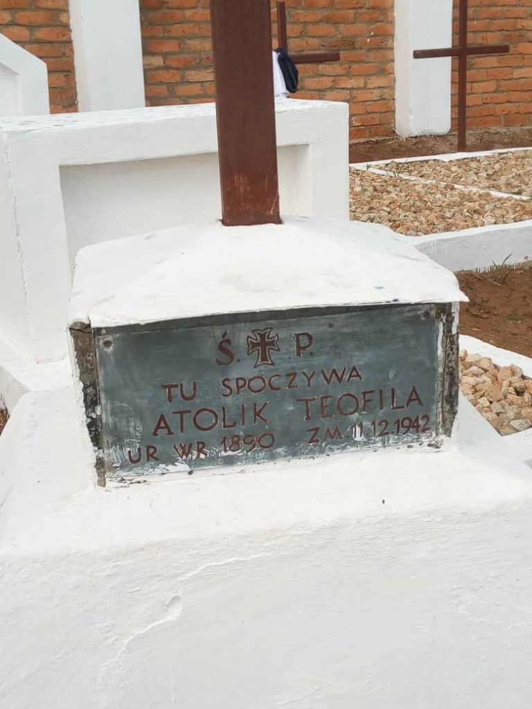 Teofila Katolik, Cemetery of Polish Refugees from the USSR