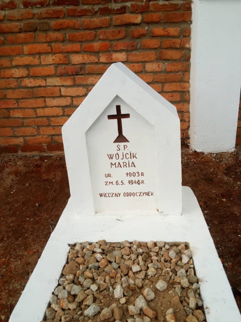 Maria Wójcik, Cemetery of Polish Refugees from the USSR