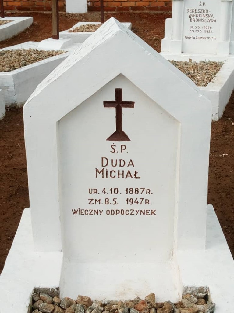 Michał Duda, Cemetery of Polish Refugees from the USSR