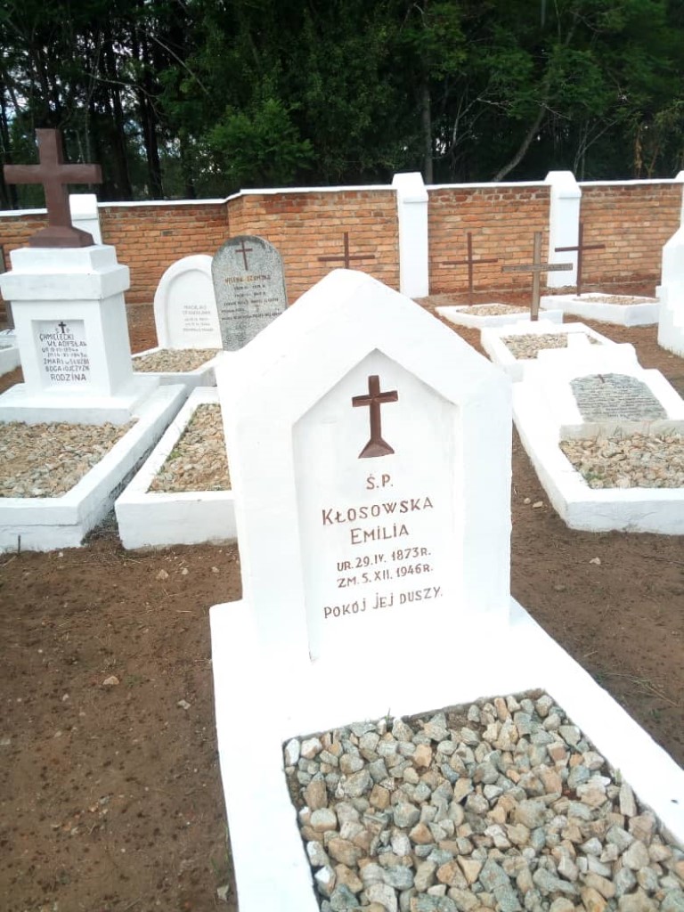 Emilia Kłosowska, Cemetery of Polish Refugees from the USSR