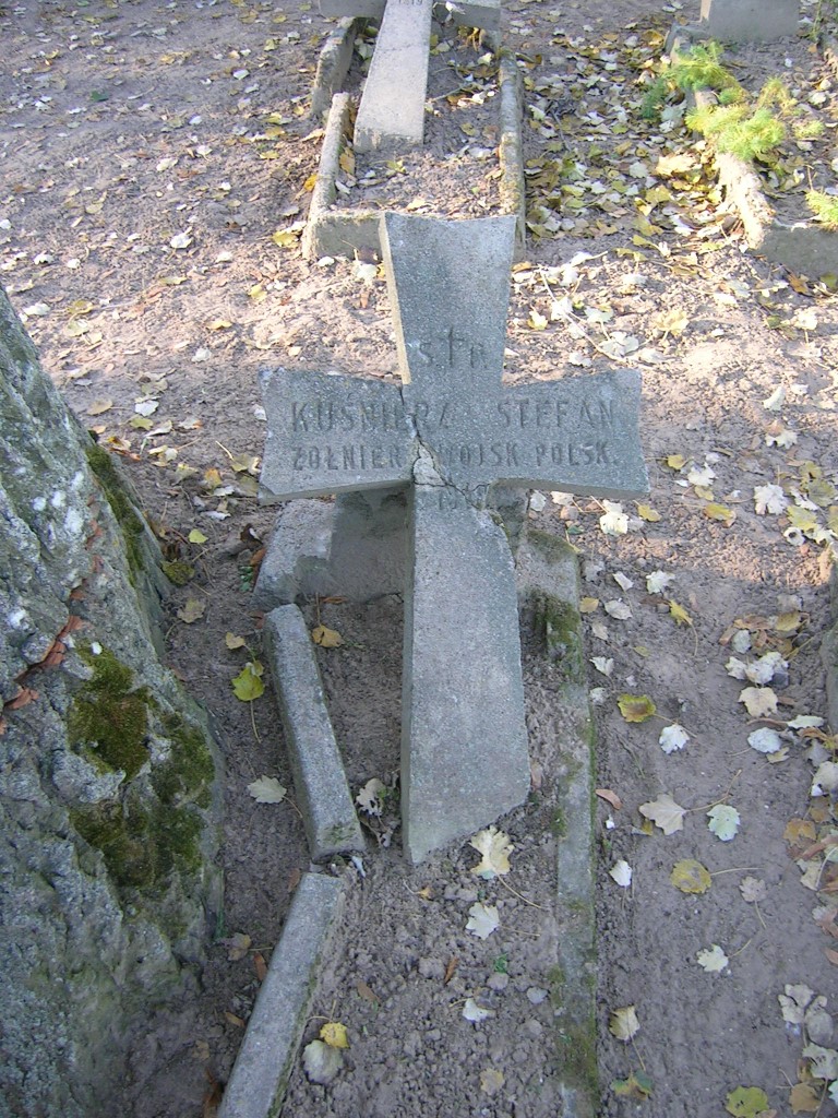 Stefan Kuśnierz, Kwatera wojenna z walk 1920 r.