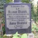 Fotografia przedstawiająca Tombstone of Anna Okulska, Roman Okulski