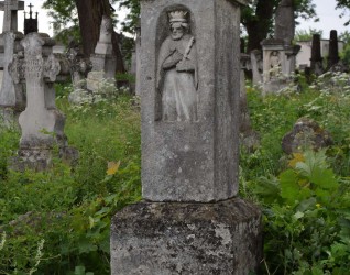 Nagrobek N.N., cmentarz w Zbarażu, stan z 2018