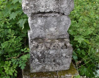 Nagrobek N.N., cmentarz w Zbarażu, stan z 2018