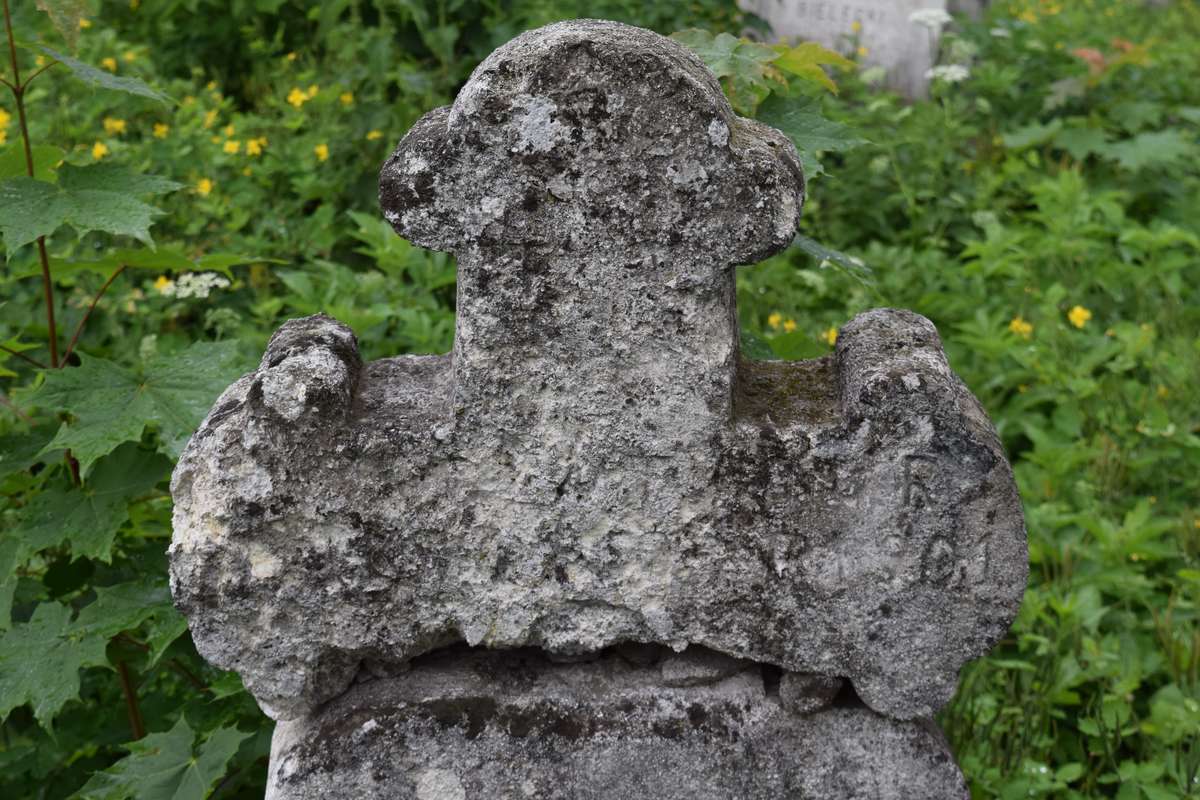 Tombstone of N.N., Zbarazh cemetery, state of 2018