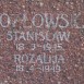 Photo montrant Tombstone of Rozalia Kozlowska and Stanislaw Kozlowski