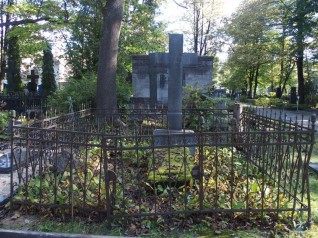 Nagrobek rodziny Anzgarego v. Prewygz Kwinto na cmentarzu św. Michała w Rydze