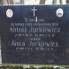 Fotografia przedstawiająca Tombstone of Anna Jurkiewicz and Antoni Jurkiewicz