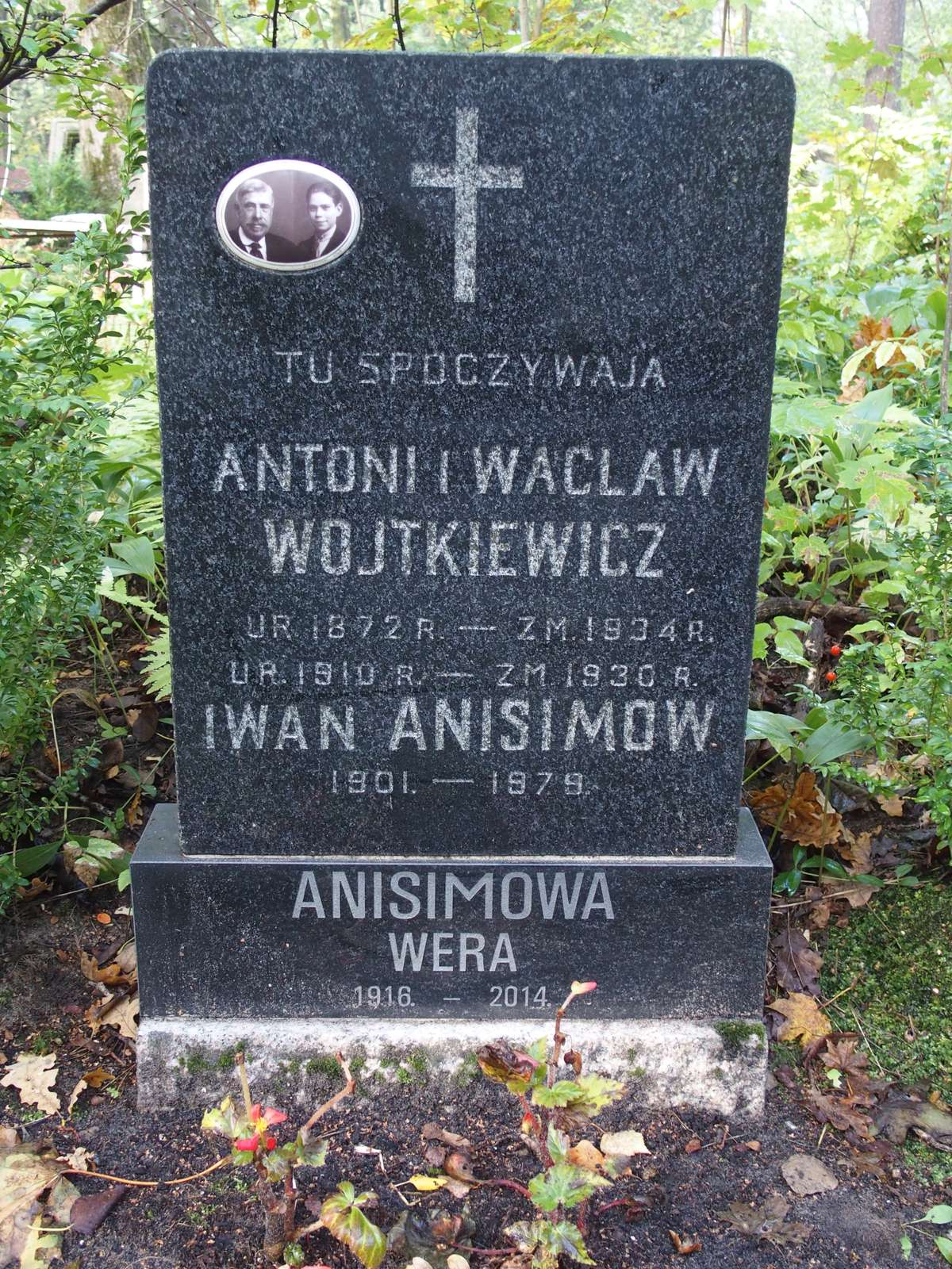 Tombstone of Malwina Wisocka