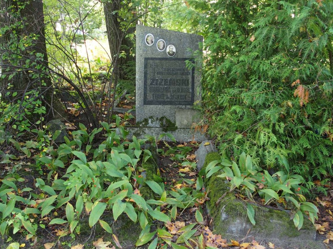 Tombstone of Stanisława Żyżemska, Franc Żyżemski and Wincenty Żyżemski
