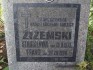 Fotografia przedstawiająca Tombstone of Stanisława Żyżemska, Franc Żyżemski and Wincenty Żyżemski