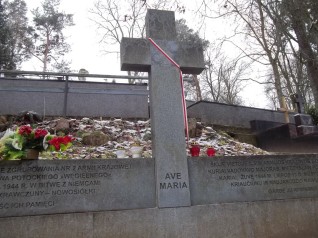 Grób zbiorowy żołnierzy Armii Krajowej, poległych w bitwie pod Krawczunami - Nowosiółkami