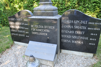 Groby ewakuowanych więźniów obozów koncentracyjnych