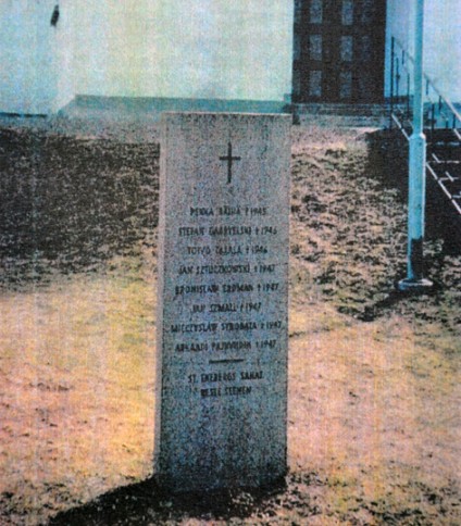 Grób ewakuowanych więźniów obozów koncentracyjnych