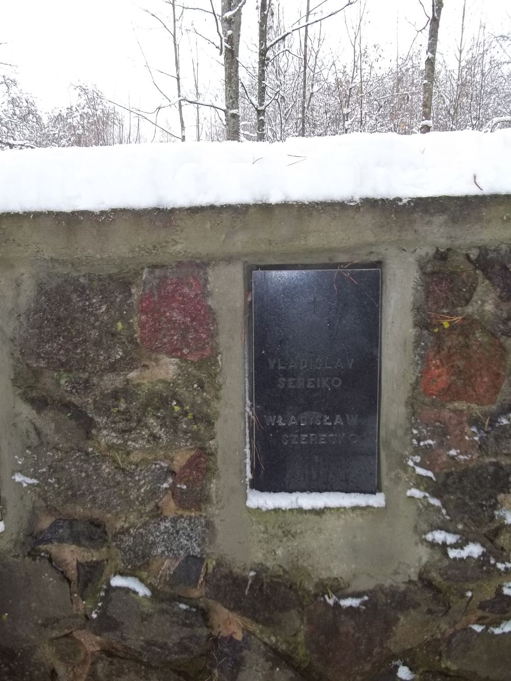 Władysław (Bronisław) Szerejko, Mass grave of Poles murdered in Święciany on 20 May 1942.