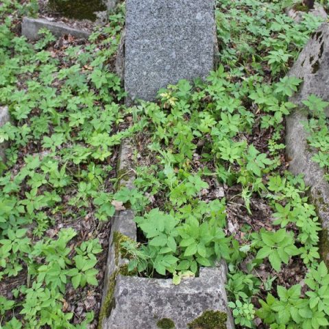 Tombstone of Karol Siemaszko, Rossa cemetery in Vilnius, as of 2013