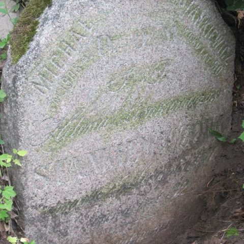 Tombstone of Helena and Michal Stankiewicz, Ross cemetery in Vilnius, as of 2013.