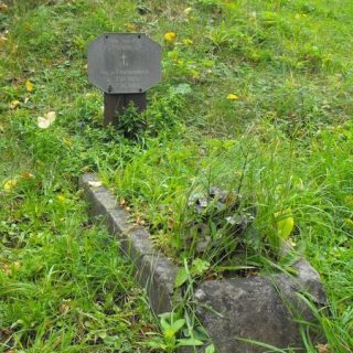 Tombstone of Alicja Filemonowicz, Na Rossie cemetery in Vilnius, as of 2013