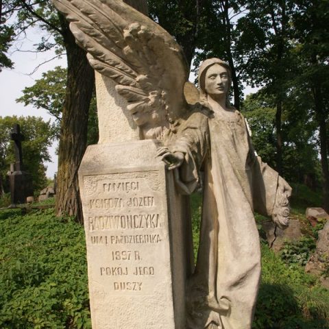 Tomb of Aleksander and Jozef Radziwończyks, Na Rossie cemetery in Vilnius, as of 2013