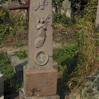 Tombstone of Stanislaw Kuzminski, Ternopil cemetery, as of 2016
