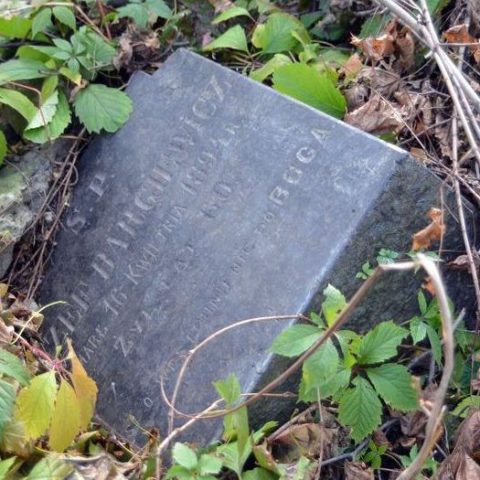 Tombstone of Jozef Bargiewicz