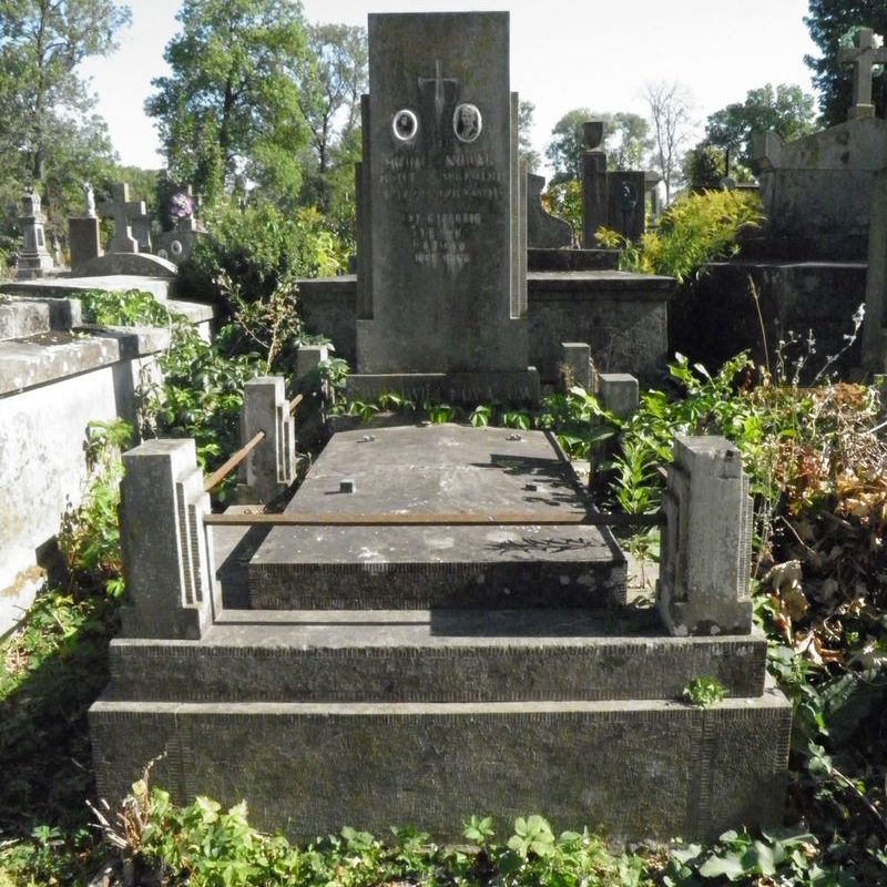 Tomb of Michal Novak and Stepko Basial, Ternopil cemetery, as of 2016.