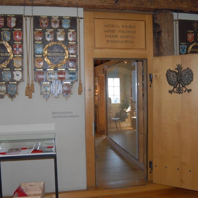 Władysław hr. Broël-Plater, Muzeum Polskie w Rapperswilu, 1870 r., Rapperswil, Szwajcaria