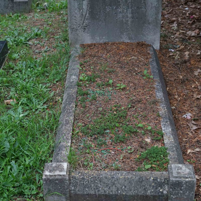 Tombstone of Zofia Zaleska