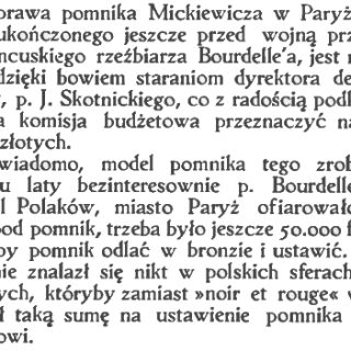 Pomnik Adama Mickiewicza w Paryżu
