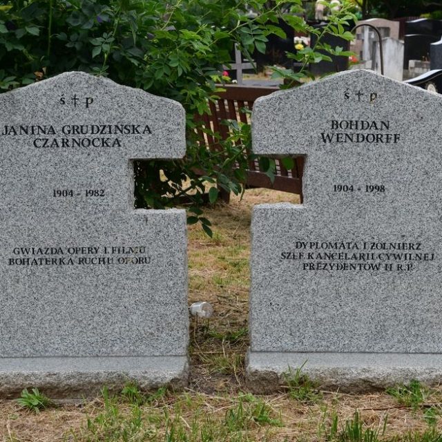 Nagrobek Bohdana Wendorffa, cmentarz Gunnersbury, Londyn