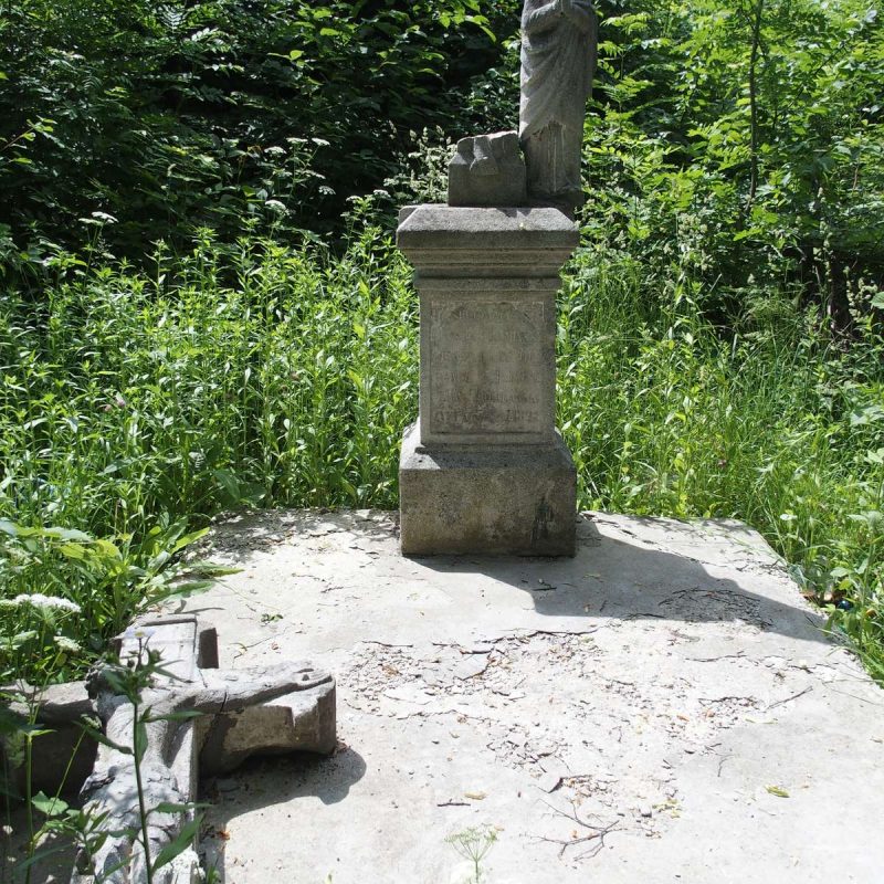 Tombstone of Jan Dobrański and Marcin Kuinski, Petryków cemetery