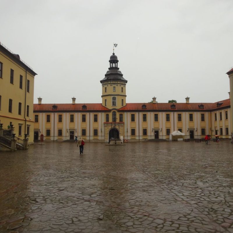 Zamek Radziwiłłów w Nieświeżu na Białorusi