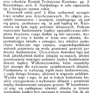 Présentation des résultats des travaux de restauration de la basilique cathédrale des Saints Stanislas et Vladislas à Vilnius
