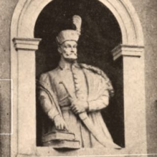 Gabriel Vagó, rzeźba Stefana Batorego, 1938 r. Koloswara (ob. Kluż-Napoka)