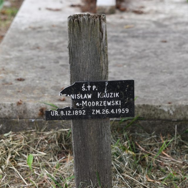 Nagrobek Stanisława Kauzika w Londynie