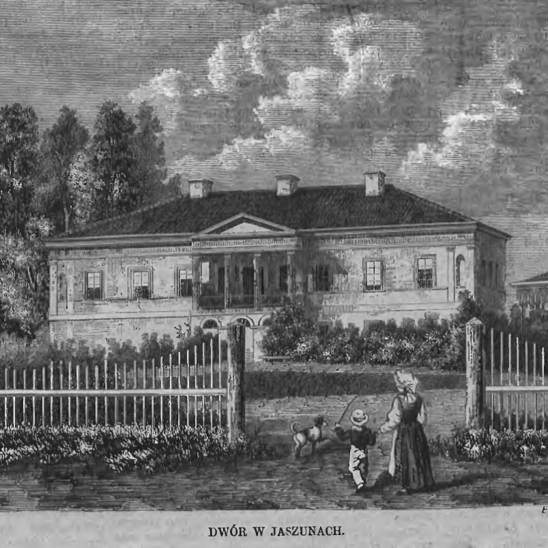Description of the manor house in Jaszuny