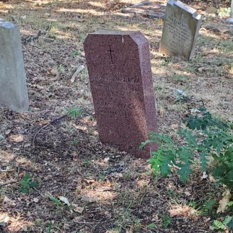 Tombstone of Adam Pragier and Stefania Zahorska Hampstead Cemetery, London