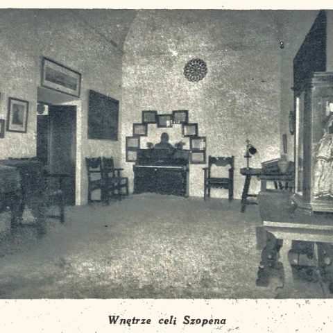 L'intérieur de la cellule de Chopin