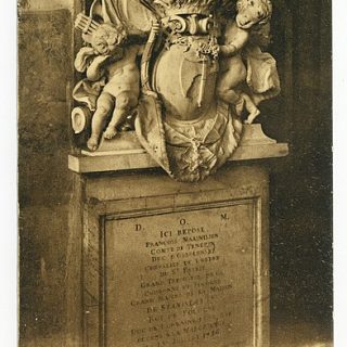 Nagrobek Franciszka Maksymiliana Ossolińskiego w kościele Notre-Dame de Bon Secours w Nancy, domena publiczna
