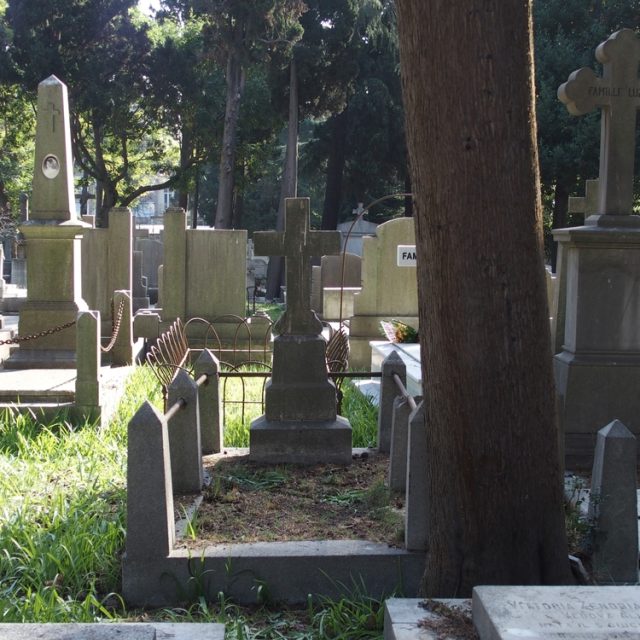 Tombstone of Ignacy Grabowski, Feriköy Catholic Cemetery, Istanbul
