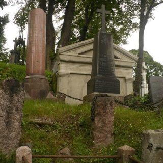 Tombstone of Jozefa Yazvinska, Ross cemetery, state of 2013