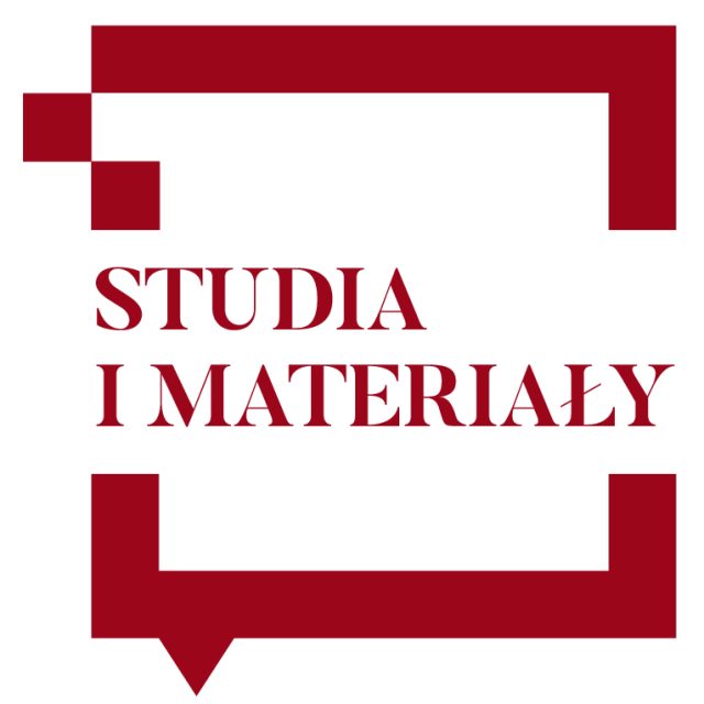 Seria „STUDIA I MATERIAŁY”