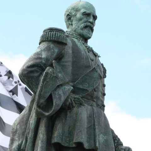 Monument to General Adolphe Le Flô in Lesneven