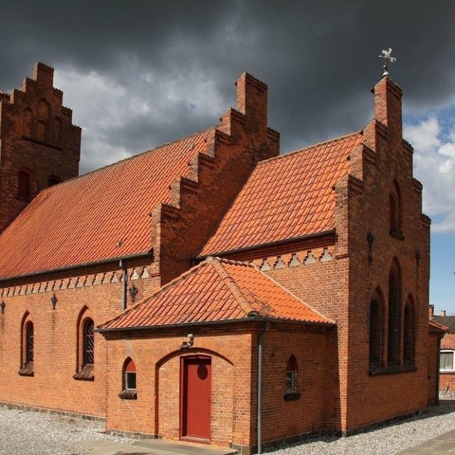 Kościół pw. św. Brygidy, 1897, proj. Henrik Christopher Glahn, Maribo, Dania, stan obecny