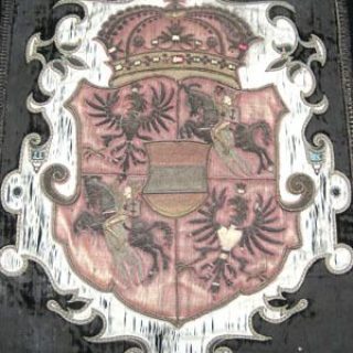 Les bannières de Constance d'Habsbourg, 1631-1632, n° d'inventaire 31077_LRK, 21237_LRK, 21238_LRK, collections du Livrustkammaren