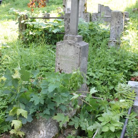 Tombstone of Antoni Suchodolski, Na Rossie cemetery in Vilnius, as of 2013